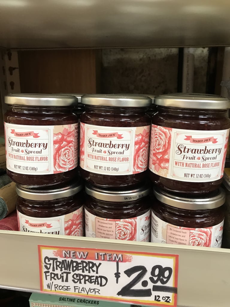 Trader Joe's Strawberry Fruit Spread With Natural Rose Flavour (3