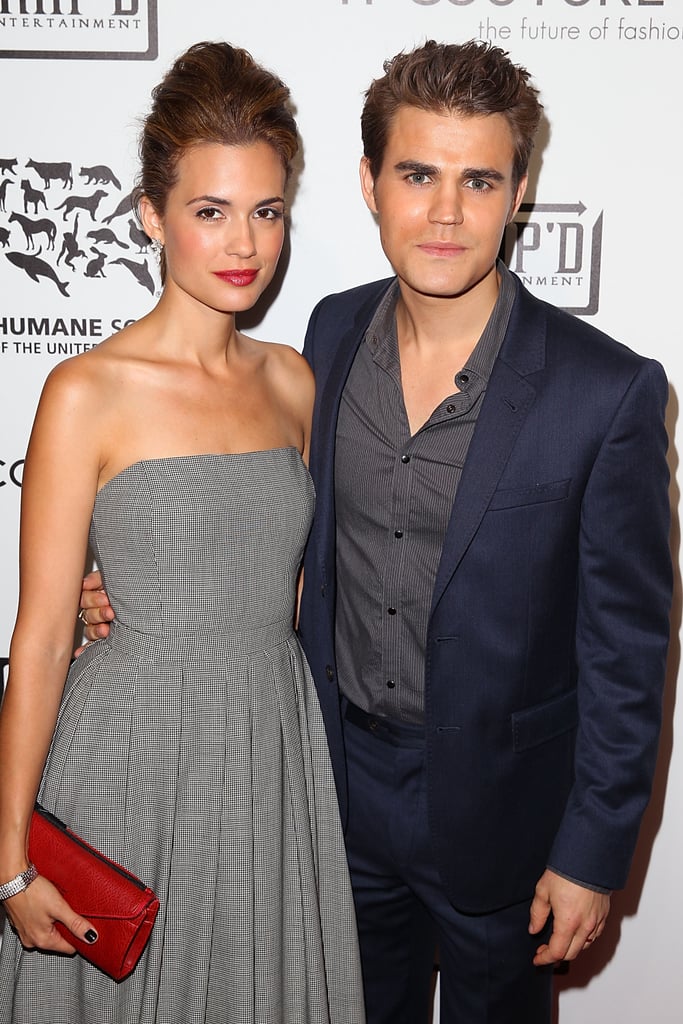 Torrey DeVitto and Paul Wesley