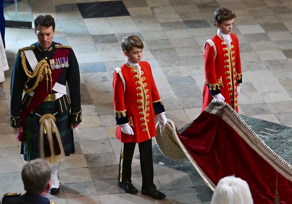 Major Jonathan Thompson at King Charles III's Coronation