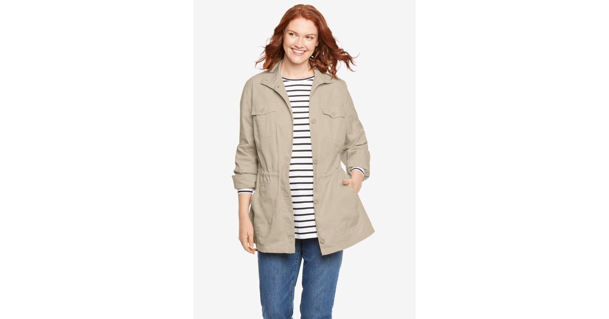 Woman within deals utility jacket