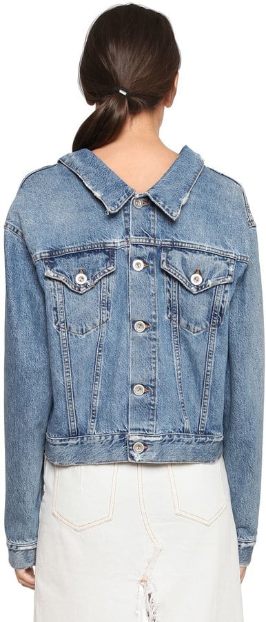 Unravel Deconstructed Denim Jacket | Clothes to Buy in 2018 | POPSUGAR ...