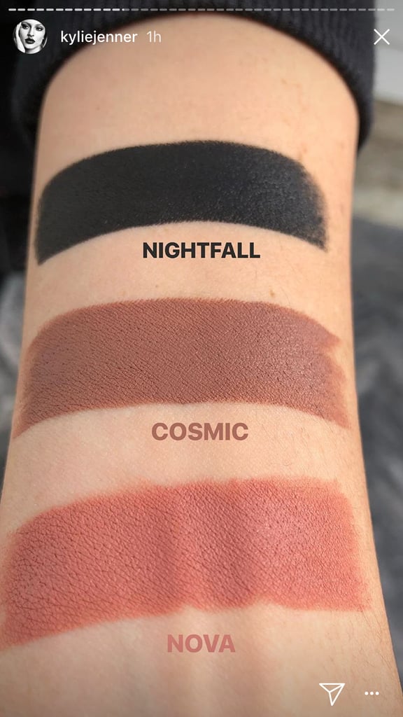 Kylie Jenner Weather Collection Swatches