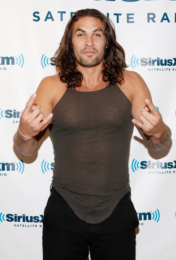 Jason Momoa With Long Hair Pictures