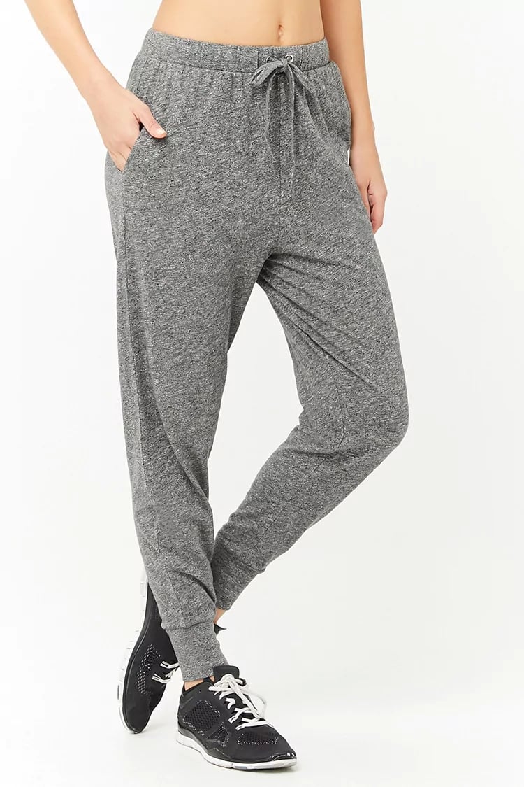 Forever 21 Active Heathered Knit Joggers