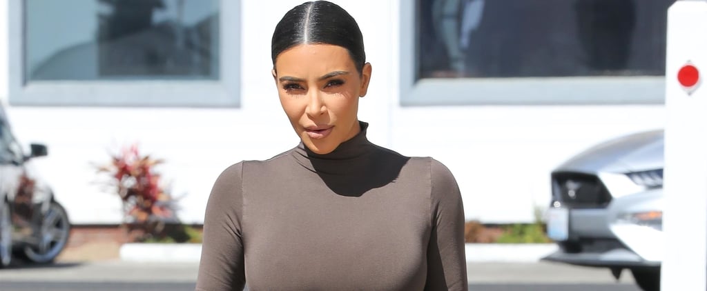 Kim Kardashian's Leather Pants Have the Perfect Vintage Look