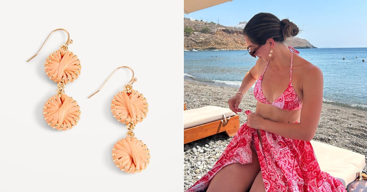 I Wore These $13 Old Navy Earrings Nonstop in Greece