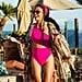 Yara Shahidi's Pink Cutout Swimsuit as Zoey on Grown-ish