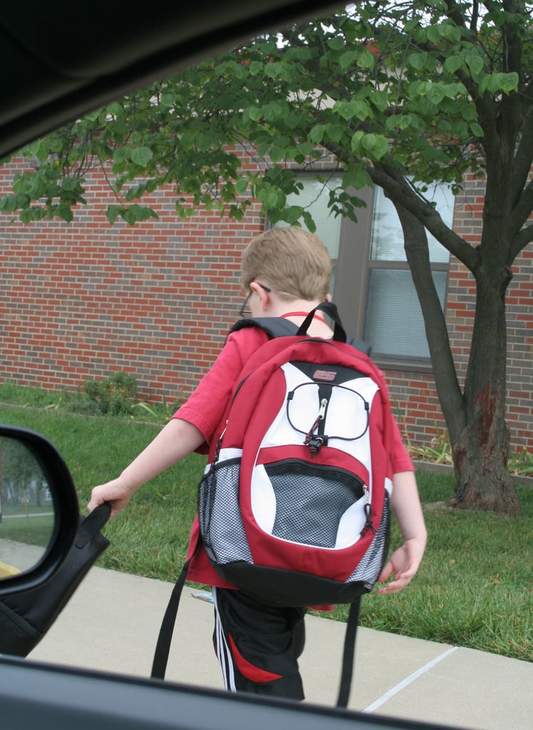 To the mom waiting until she can see that her child has made it inside before driving away.
