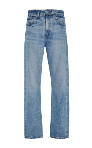 Brock Collection Wright High Rise Straight-Leg Jeans