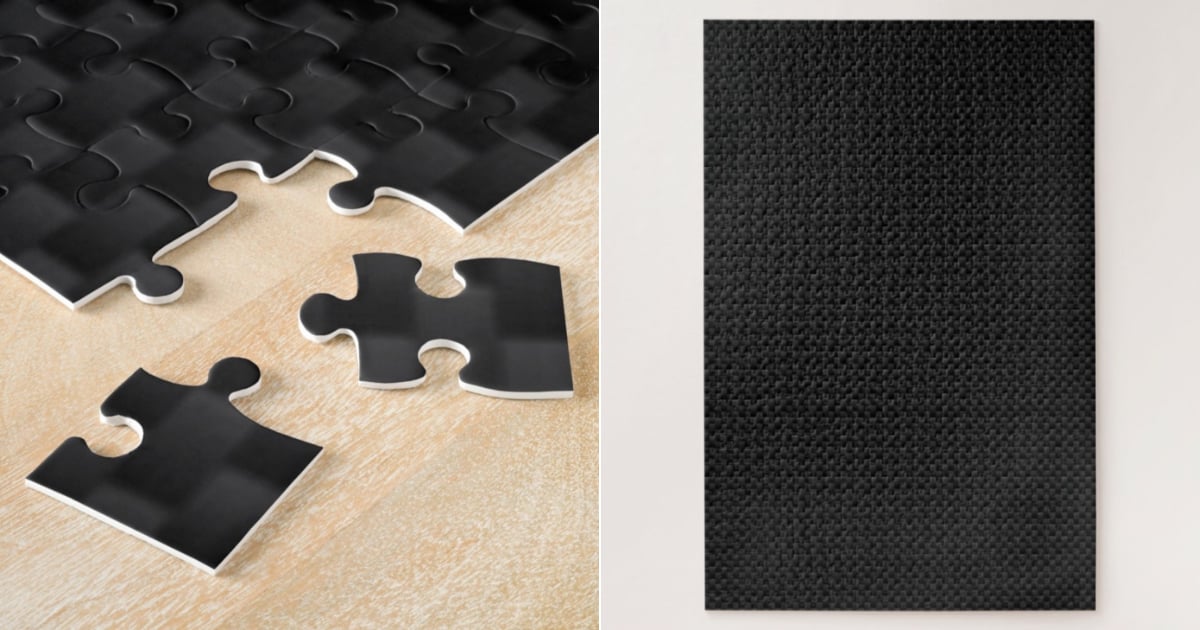 Al aire libre Río arriba apuntalar This All-Black, 1,000-Piece Puzzle Looks Impossibly Hard | POPSUGAR Smart  Living