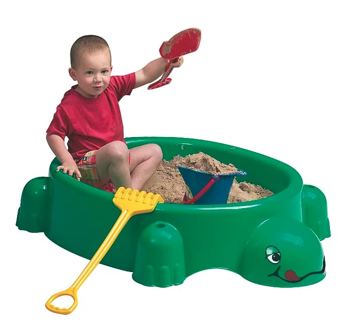 Green Turtle Paddling Pool and Sandpit