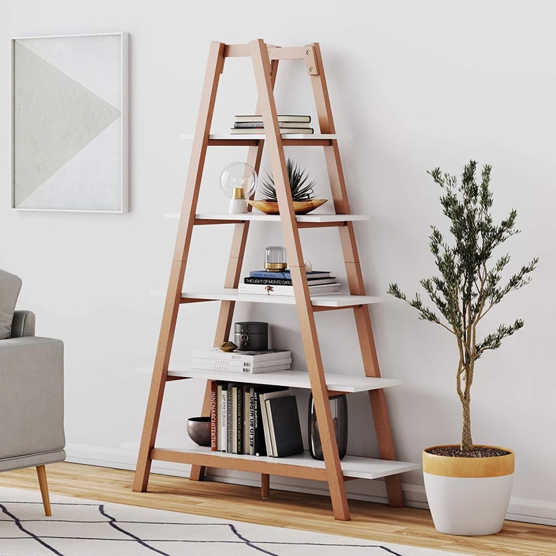 A Ladder Bookshelf: Nathan James Carlie Bookcase