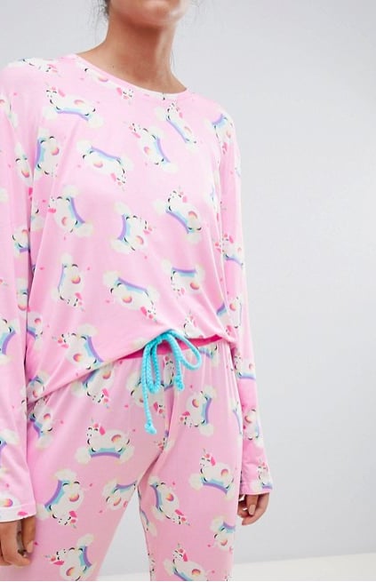 Caticorn Is Real Funny Cute Gift Women's Pajamas Set. By Artistshot