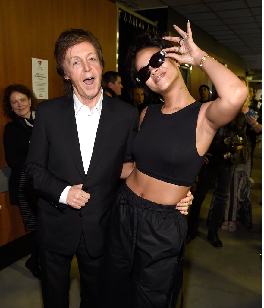 Sir Paul McCartney and Rihanna