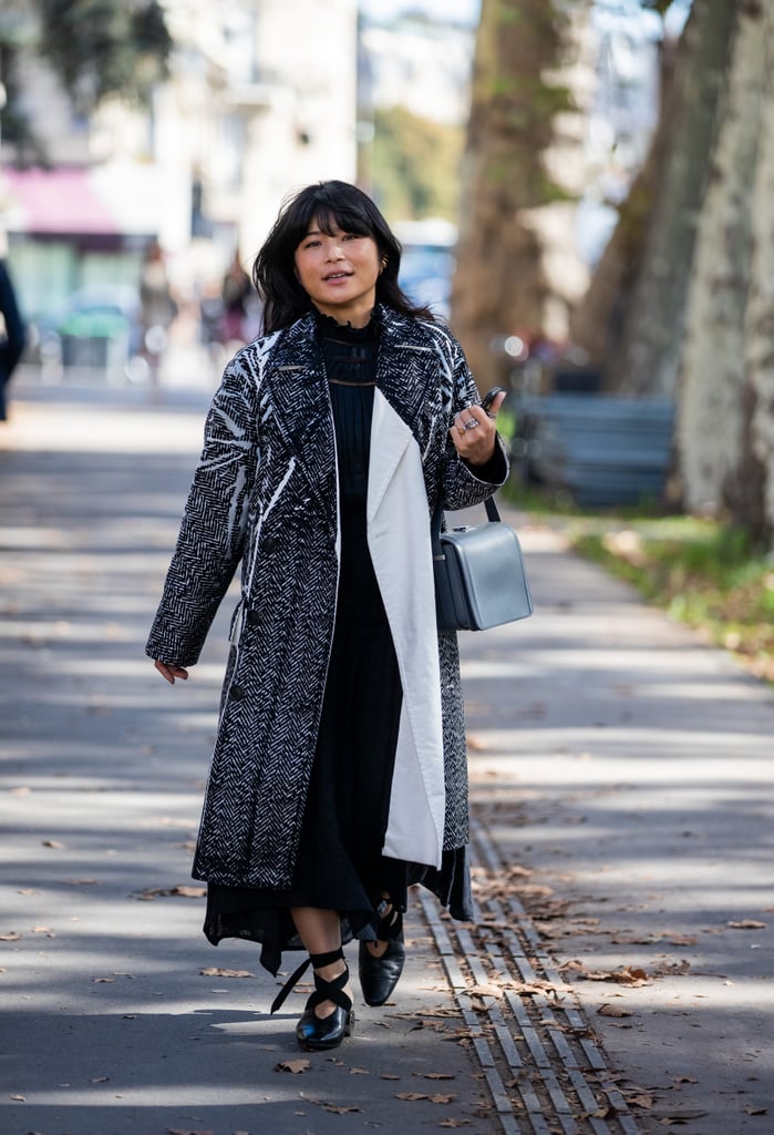 Black Peasant Dress