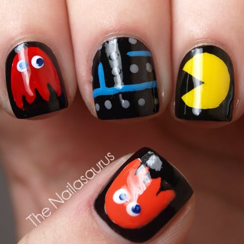 Geeky Nail Art