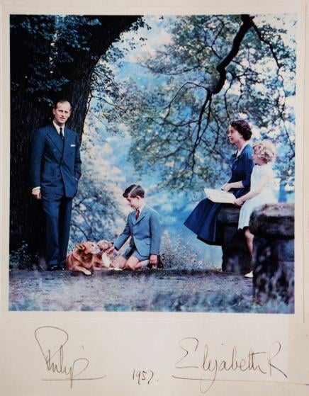 From the Queen, 1957 From the Queen, 1957