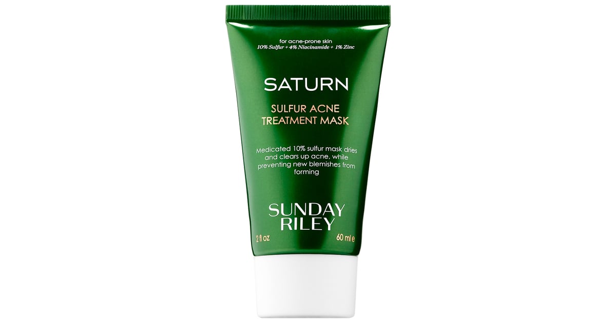 Sunday Riley Saturn Sulfur Acne Treatment Mask Best AcneClearing