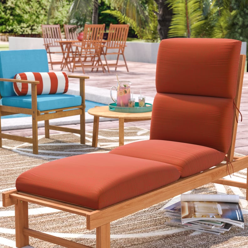 Kellner Indoor/Outdoor Sunbrella Chaise Lounge Cushion