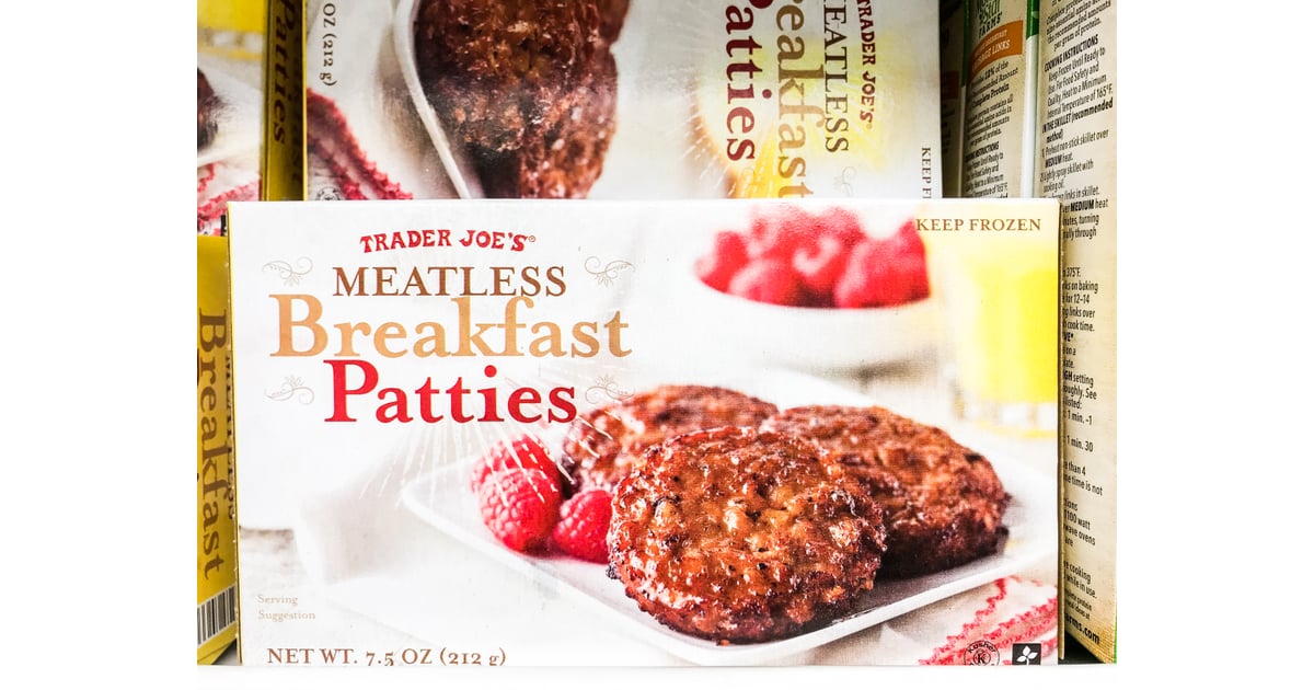 Trader Joe's Meatless Breakfast Patties Trader Joe's LowCarb Foods