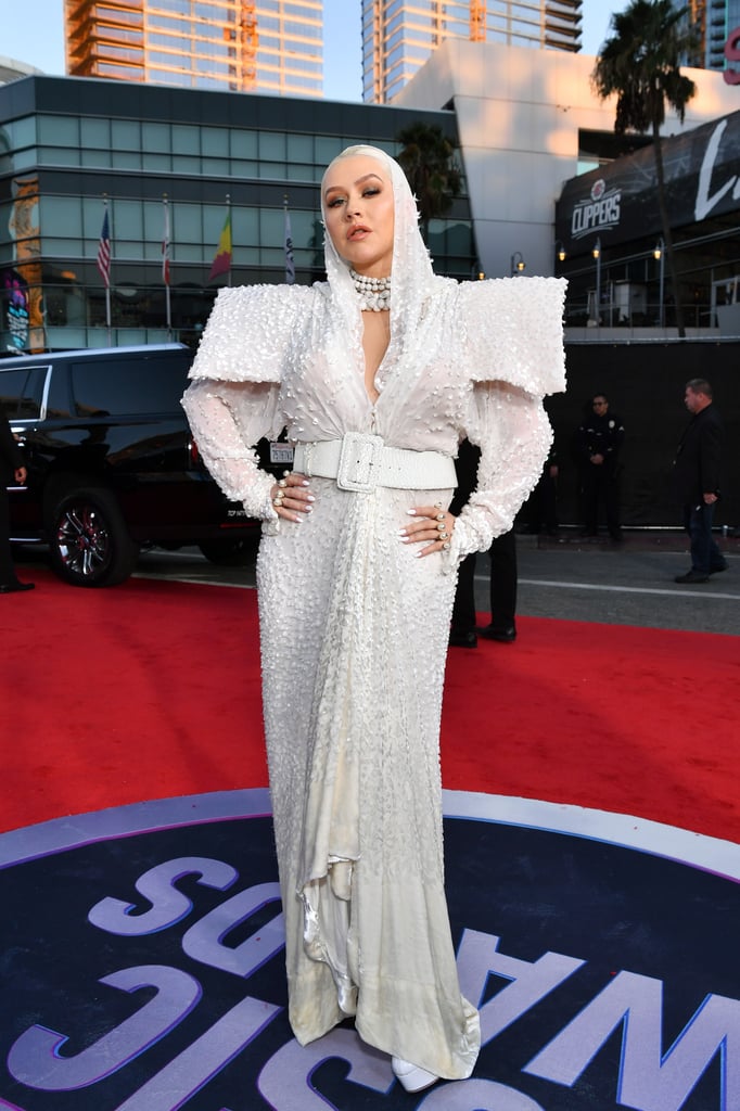 Christina Aguilera at the 2019 American Music Awards