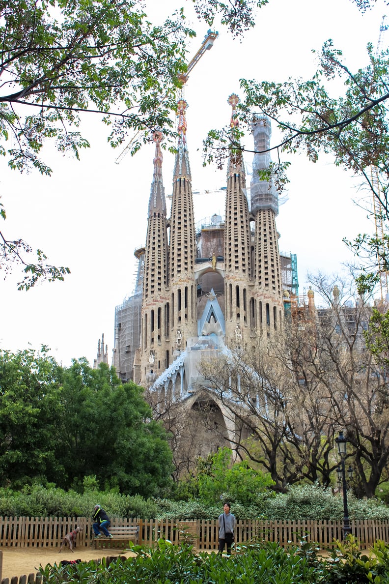 Revel at the intricate basilica that has been under construction since 1882.