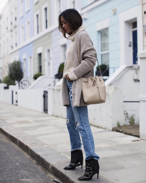 2016: With boho embellishments to help you ground a casual, slouchy look.