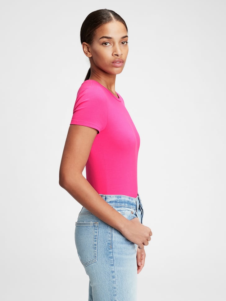 Gap Crewneck Bodysuit Best Valentine's Day Clothes For Women 2021 Guide POPSUGAR Fashion