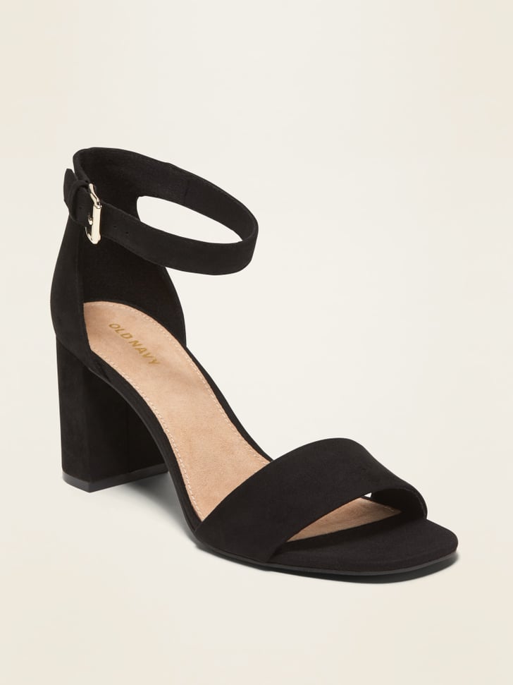 Old Navy Faux-Suede High-Heel Sandals | Old Navy Best Shoes Women | POPSUGAR Fashion Photo 4