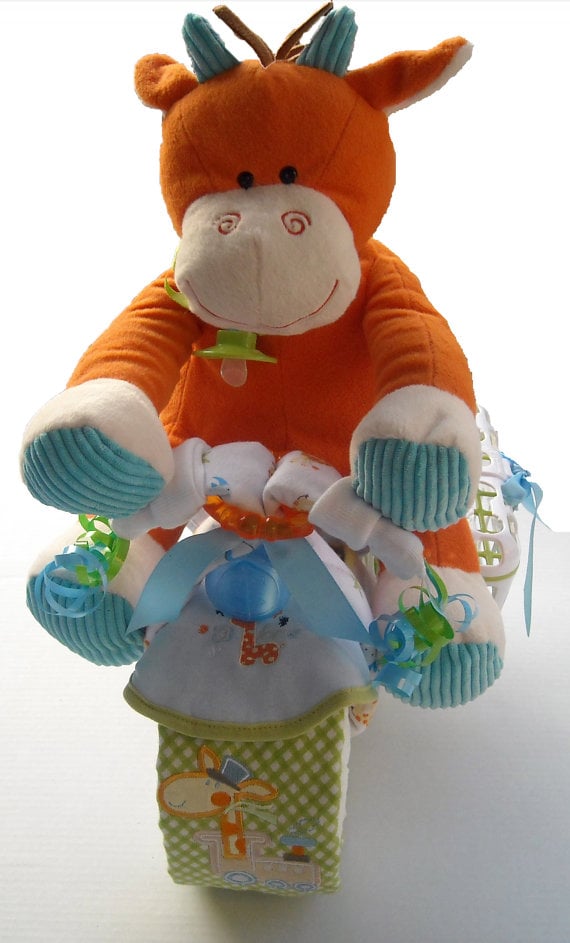 motorcycle diaper cake