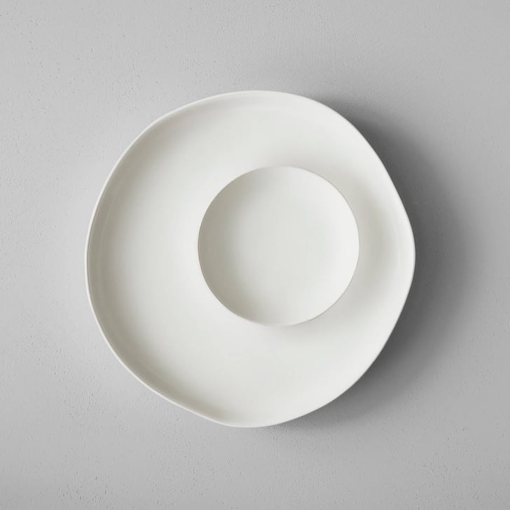 Hearth & Hand With Magnolia Divided Stoneware Serving Tray Joanna