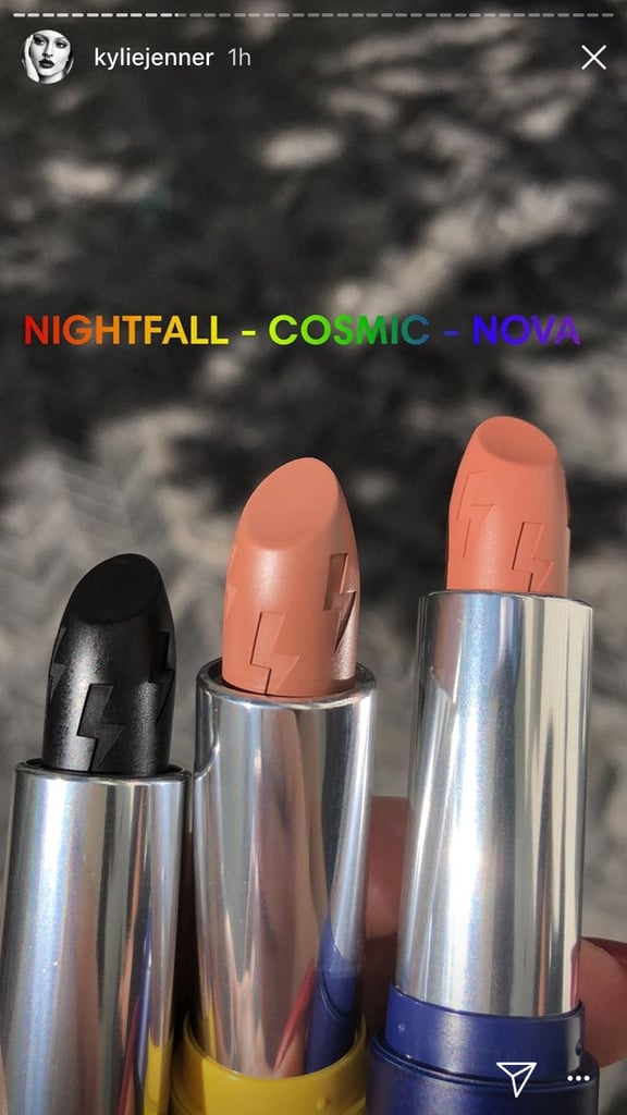 Kylie Jenner Weather Collection Swatches