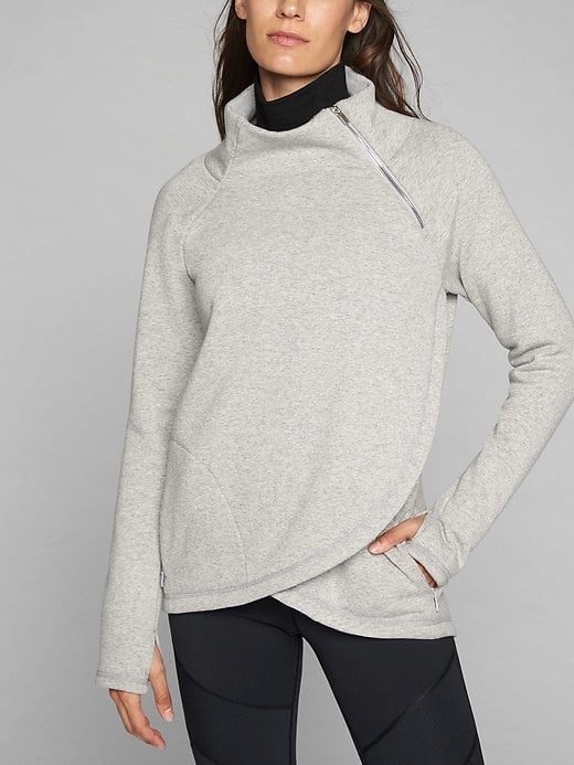 cozy karma asym sweatshirt dress