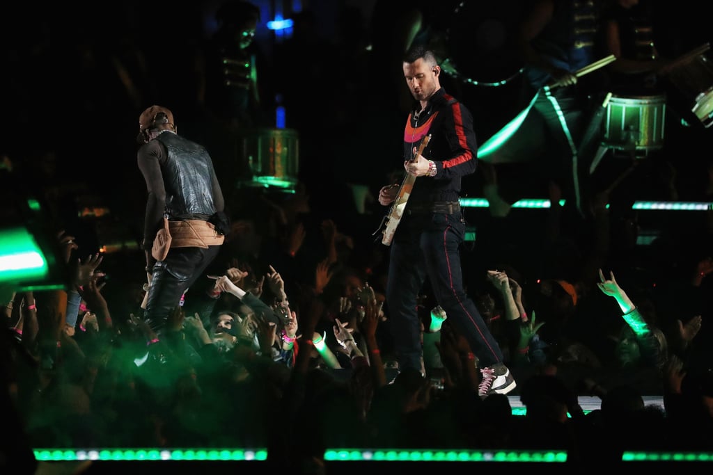 Maroon 5 Super Bowl Halftime Show Photos 2019 POPSUGAR Entertainment