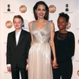 Angelina Jolie Has the Sweetest Red Carpet Moment With Daughters Shiloh and Zahara