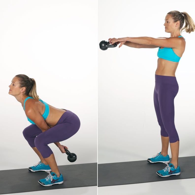 Circuit 2, Exercise 3: Kettlebell Swing