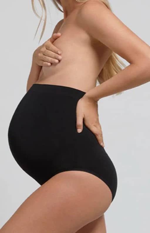 Womens Bumpsuit black Ines Maternity Bodysuit