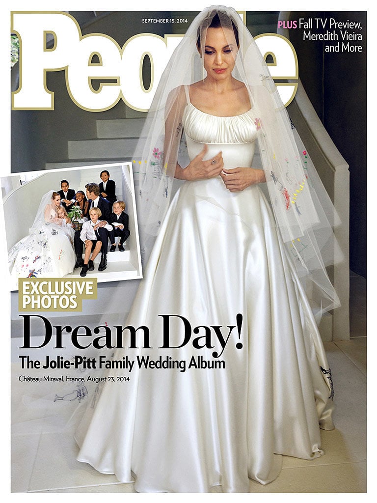 Angelina Jolie's Wedding Day Beauty