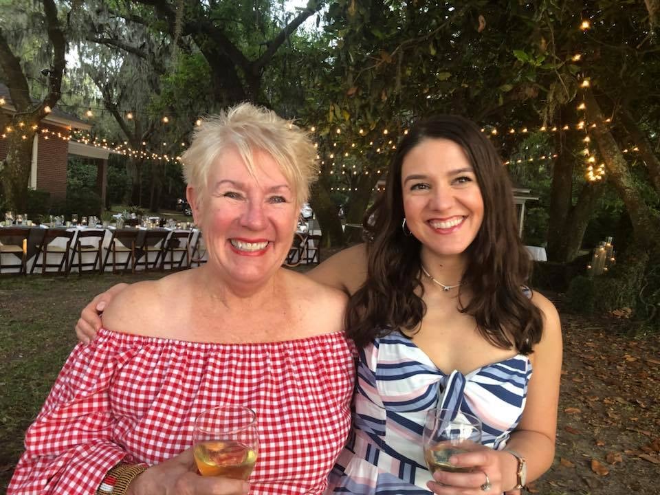 "Every day, my mom proves to me aging doesn't mean losing your edge. I admire her edgy sense of humor, her passion for trying new things, and the fact that she's always willing to fly across the country to accompany me to a rock concert." — Nancy