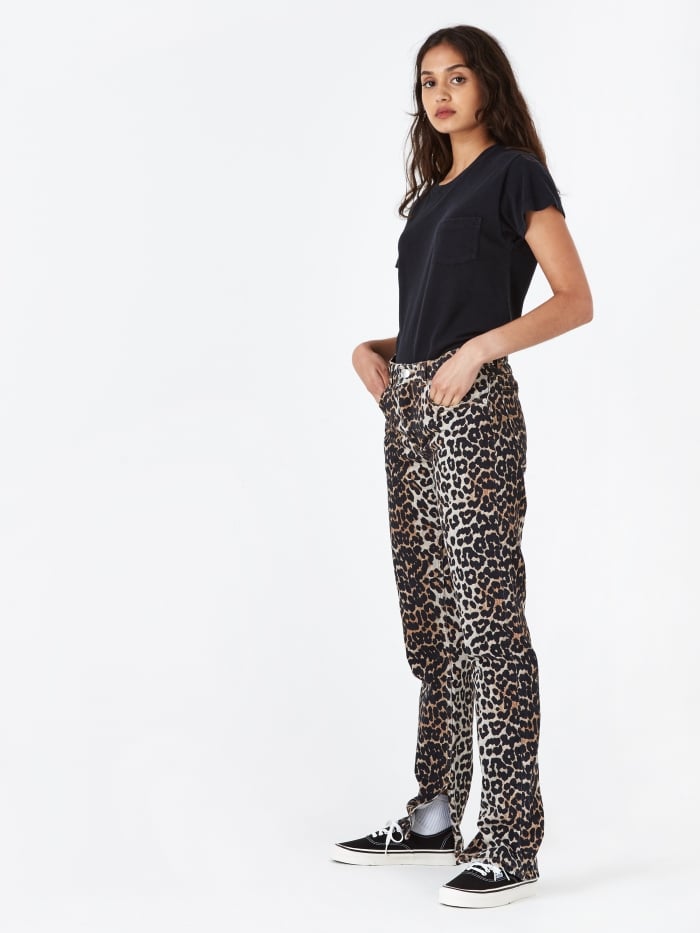 Ganni Print Denim Jean Leopard | Best Autumn Jean Styles 2019 ...