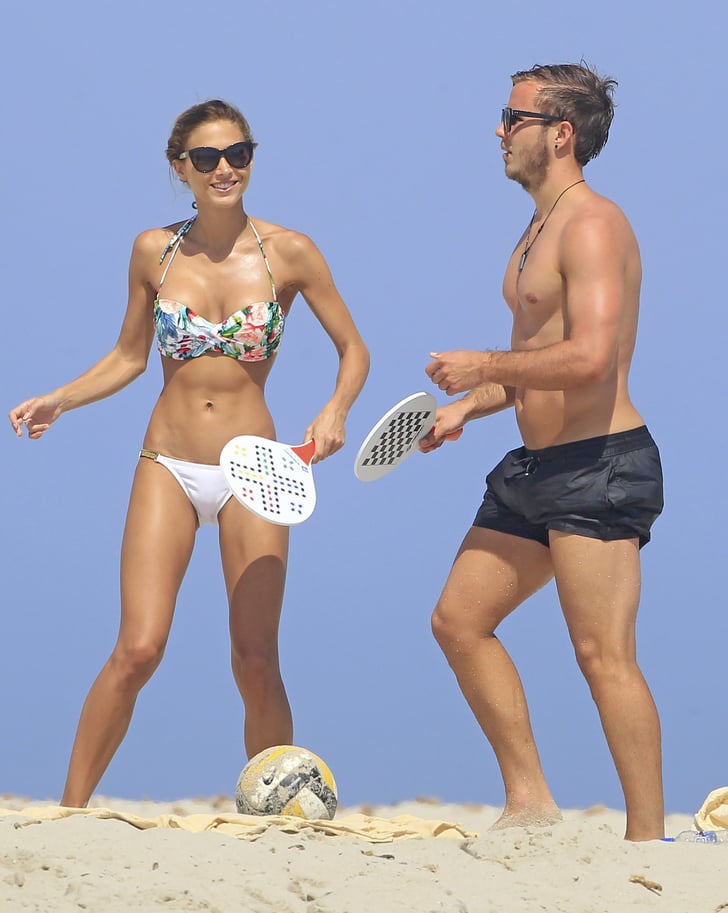 Ann Kathrin Brömmel Mario Götze Boot