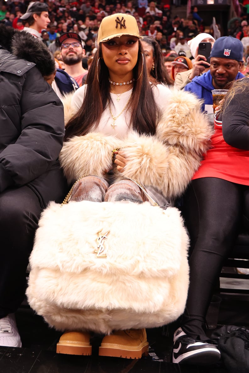 Megan Thee Stallion at Chicago Bulls v Boston Celtics Game, December 2024