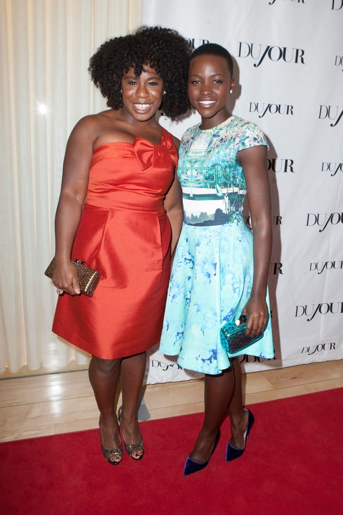 She's friends with Lupita Nyong'o, which is like instant cool points.