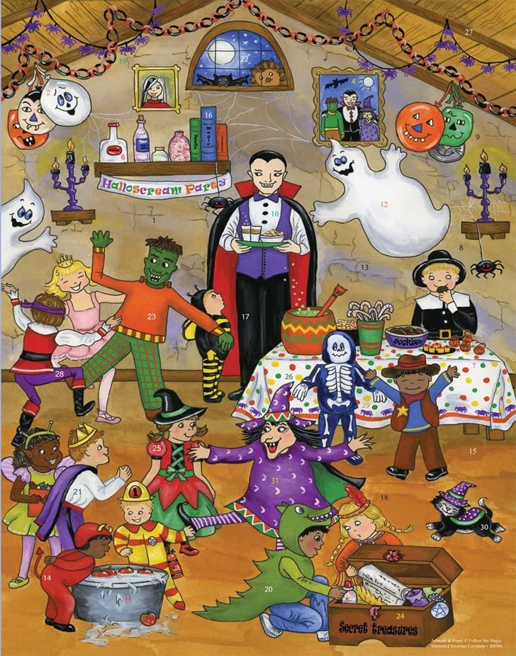 Halloween Party Countdown Calendar The Best Halloween Advent