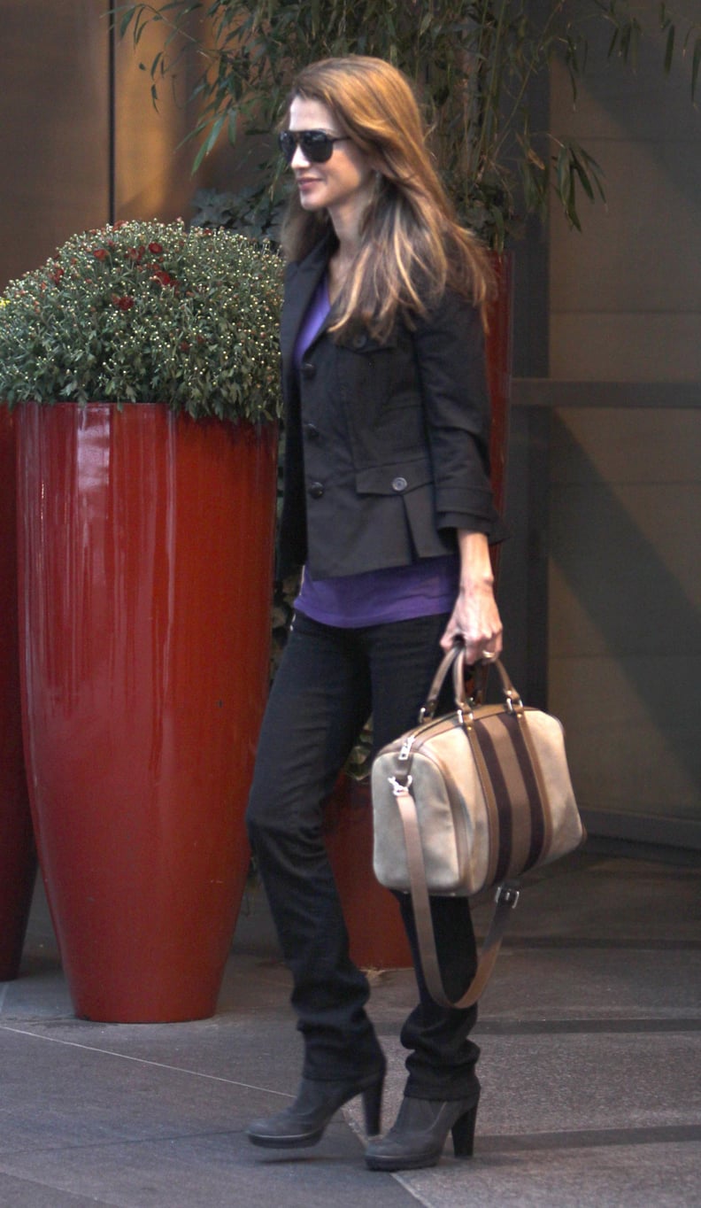 Queen Rania's Red Louis Vuitton Bag