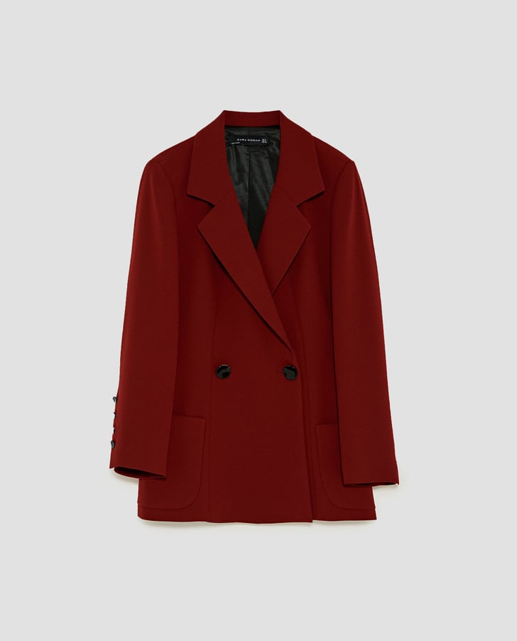 Zara Tailored Jacket What to Wear to Work For Fall POPSUGAR Fashion