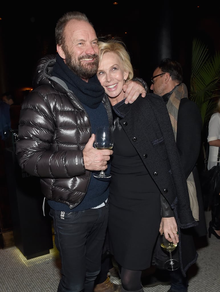 Sting and Trudie Styler Photos