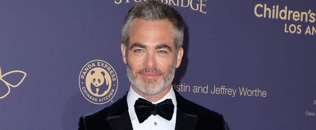 Chris Pine Shows Off His Gray Hair With a Fresh New Haircut
