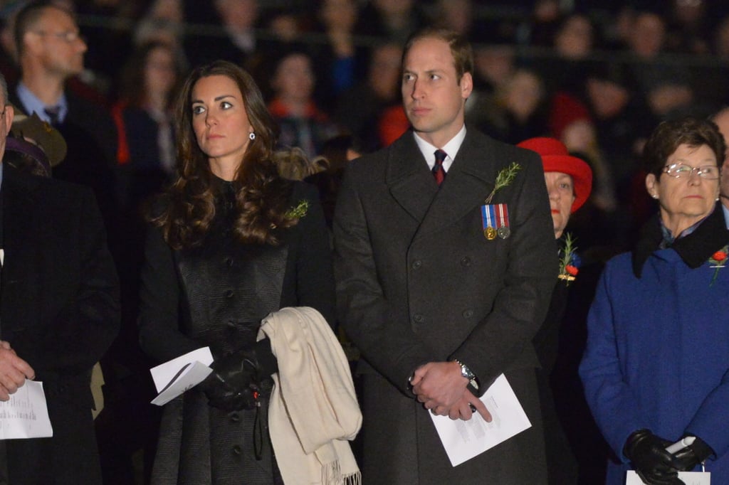 Prince William and Kate Middleton Celebrate Anzac Day