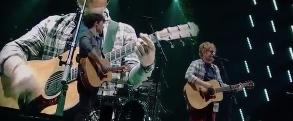 Shawn Mendes and Ed Sheeran Singing "Mercy" Video